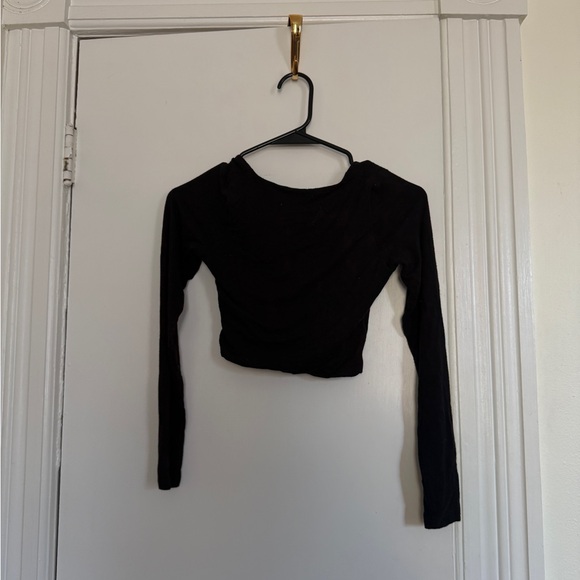 Oh Polly cropped long sleeve top Size XS - Picture 3 of 4